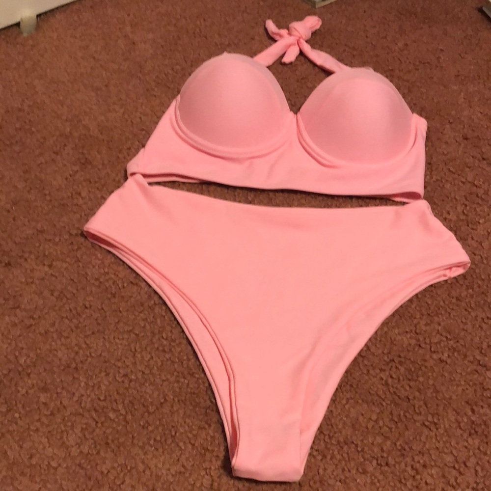 Shein Baby Pink colored Bikini -50% OFF